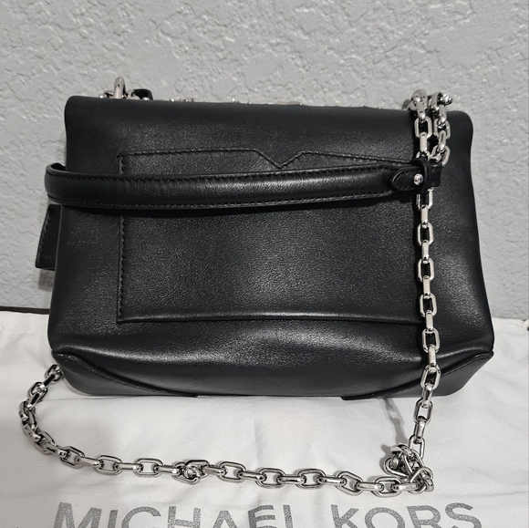 Michael Kors Cece Medium Star-Embellished Leather Convertible Shoulder Bag - Picture 2 of 12